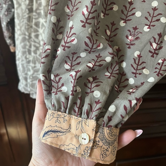 Tancredi & Morgen S, Handmade Block Print Tunic - Picture 8 of 9